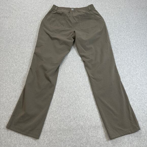 Kuhl Pants WMNS 12 Green Straight Lightweight Hiking Mid-Rise Outdoor Athletic - Picture 6 of 15